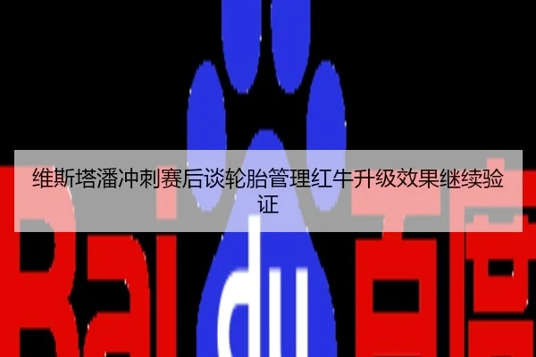 维斯塔潘冲刺赛后谈轮胎管理红牛升级效果继续验证